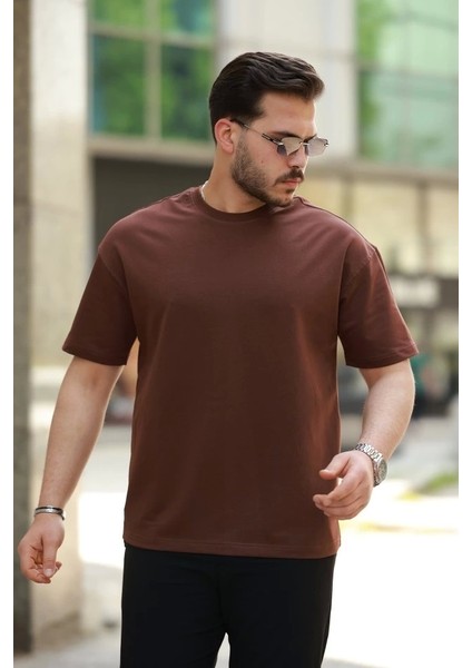 Erkek Kısa Kollu Basic Oversize Tshirt