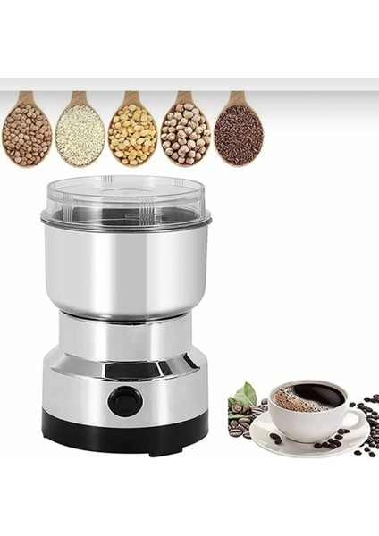 Elektrikli Öğütücü, Baharat, Kahve, Tahıl, Fındık, Ceviz ve Tohumlar Için Metal Makine
