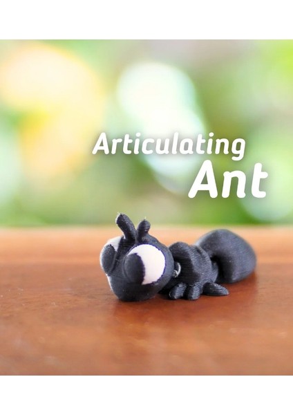Articulating Ant – Siyah 3D Baskı Hareketli Karınca Figür, Eklemli Fidget Oyuncak, Anahtarlık Zinciri Dahil, Çocuklar Için Eğlenceli Oyuncak & Koleksiyon Masaüstü Dekor Anahtarlık fırsatları