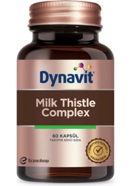 Eczacıbaşı Milk Thistle Complex Takviye Edici Gıda 60 Kapsül