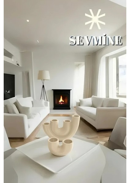 ✨ Krem Harmony 2’li Mumluk Seti – Krem 4’lü & 2’li U Form Mumluk modelleri