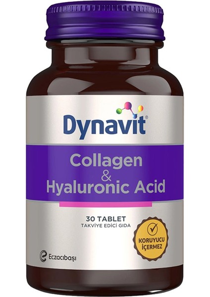 Collagen+Hyaluronik Acid 30 Tablet