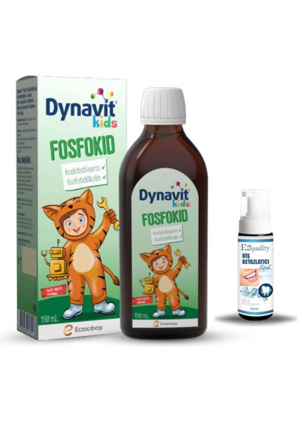 Fosfokid Şurup 150 ml + Hediye Diş Beyazlatıcı Köpük