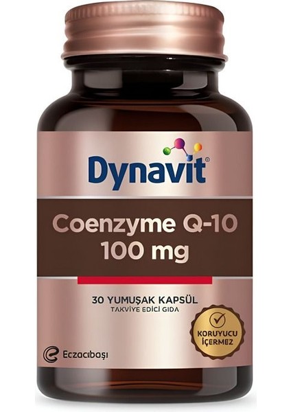Coenzyme Q-10 100 Takviye Edici Gıda 30