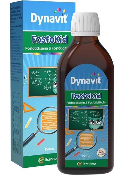 Fosfokid Sıvı Takviye Edici Gıda 150 ml