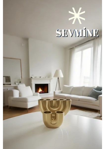 ✨ Golden Duo 2’li Mumluk Seti – Altın 5’li & 2’li U Form Mumluk fiyatları