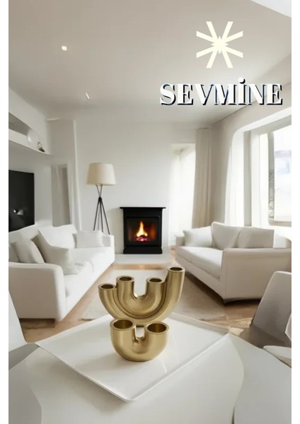 ✨ Golden Harmony 2’li Mumluk Seti – Altın 4’lü & 2’li U Form Mumluk fiyatları