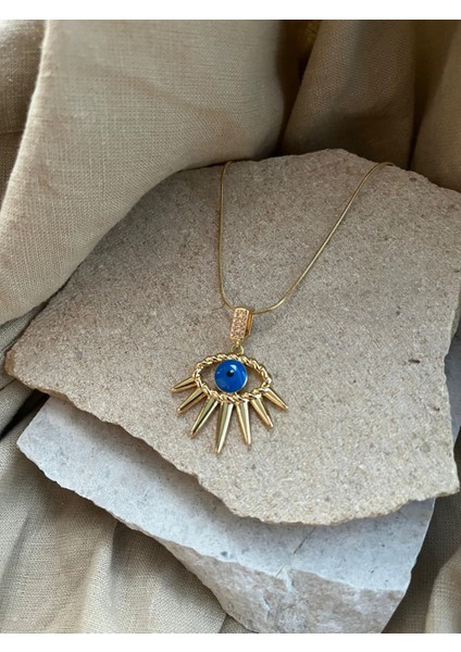Mavi Göz ve Güneş Uçlu Kolye modelleri