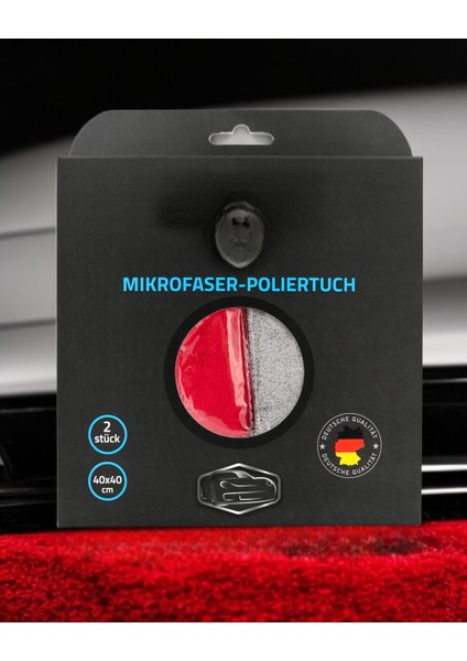 Mikrofiber Lazer Kesim Oto Cila Wax Parlatma Havlusu 40X40CM Parlak Renk 2li Araba Bezi modelleri