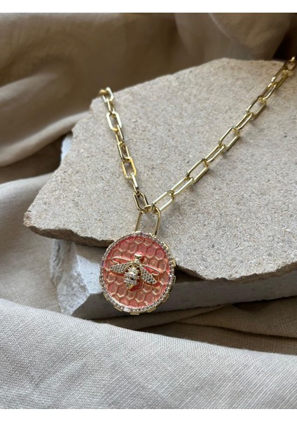 Turuncu Arı Uçlu Kolye modelleri