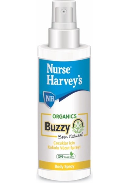 Harvey's Organics Buzzy Body Spray Vücut Spreyi