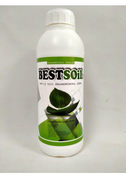 Best Soil Organik Mineral Sıvı Yarasa Gübresi Amino Asit ve Deniz Yosunu Içerikli Gübre