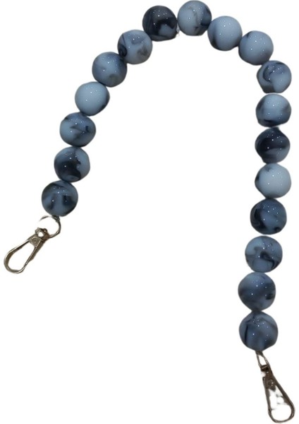 Çanta Askısı 40 cm Akrilik Yuvarlak Füme