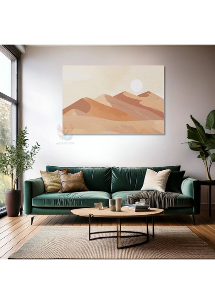 Kanvas Tablo Yüksek Kaliteli Kanvas Duvar Tablosu Çöl Temalı Yeni Ev Hediyesi Ev Dekorasyon