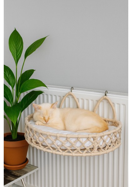 Kedi Kalorifer Yatağı Ratyatöre Asılan Kedi Yatağı