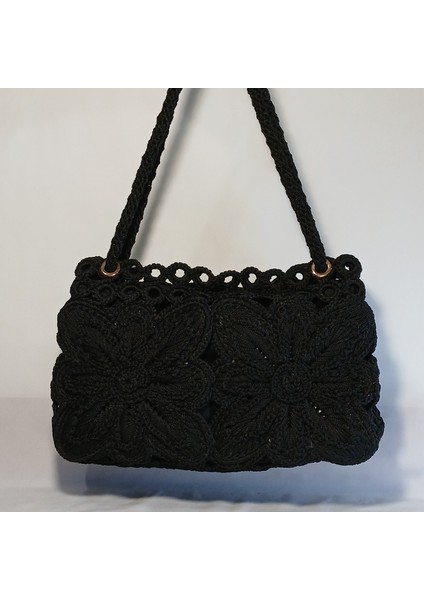 El İşi Örgü Siyah Çanta fiyatları