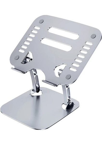 Ally T602 Ayarlanabilir Katlanır Isı Havalandırmalı Alüminyum Laptop Standı-( - SUAT2466-339