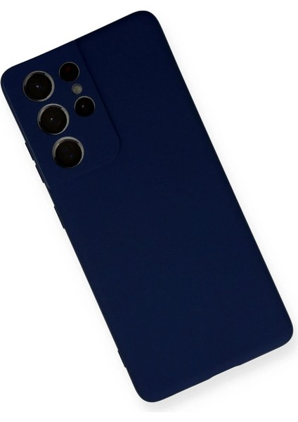 Samsung Galaxy S21 Ultra Kılıf Nano Içi Kadife Silikon - Lacivert - SUAT7580-4054 modelleri
