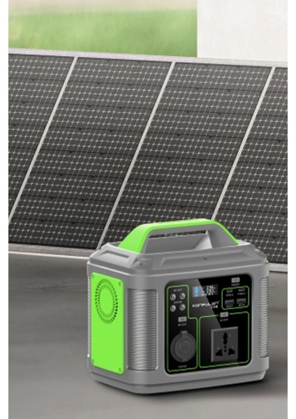 Konfulon CN04 Powerbank 300W 60.000 Mah 5W LED Işıklı Kamp Şarj Pd 60W - Gri fırsatları