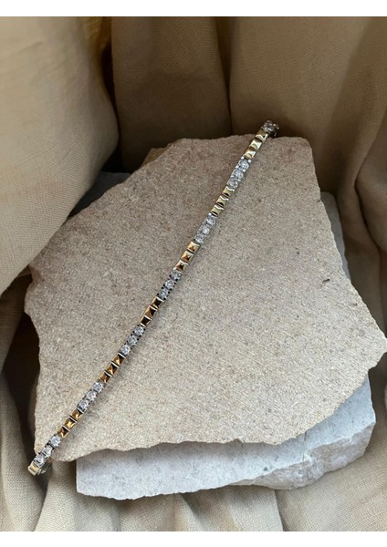 Taşlı Dizilimli Bileklik