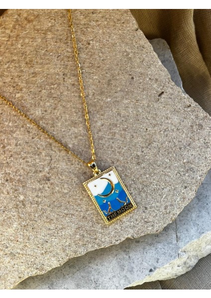 The Moon Tarot Kolye