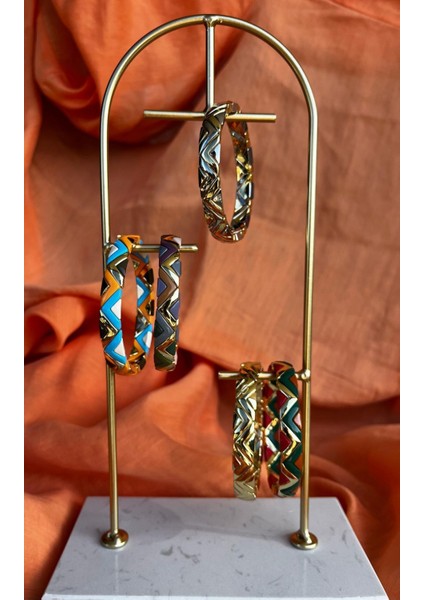 Porselen Kaplama Iki Renkli Bileklik modelleri