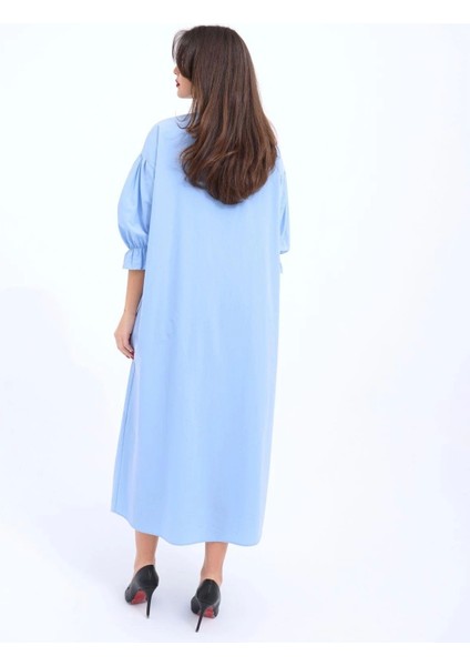 5865 Elbise-Mavi modelleri