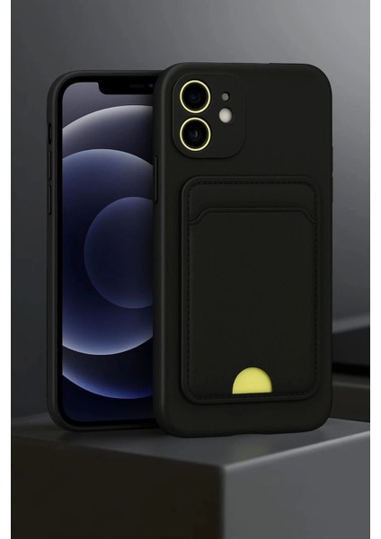 Newface iPhone 11 Kılıf Kelvin Kartvizitli Silikon - Lacivert fiyatları