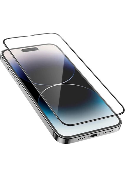 Hoco Guardian Shield Series iPhone 15 Pro Max 5d Tempered Kırılmaz Cam Ekran Koruy - SUAT4987-168 modelleri