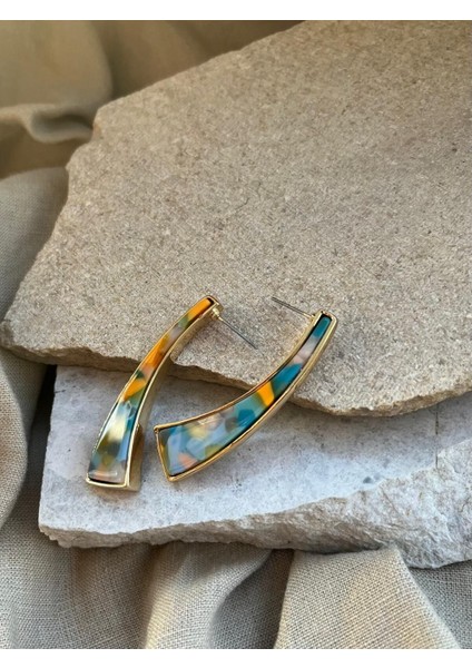 Renkli Kılıç Taş Küpe fiyatları