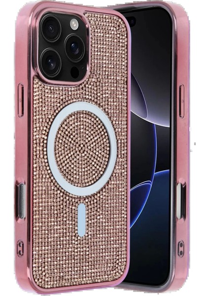 Joko Apple iPhone 16 Pro Max Helen Magsafe Kapak - Pembe