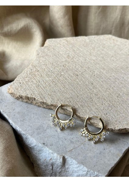 Xuping Taşlı Küpe