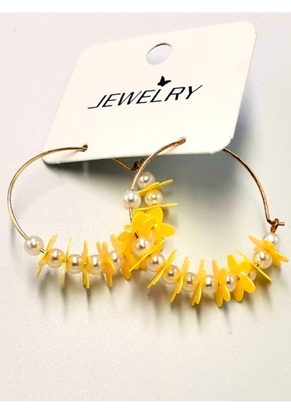 Renkli Figürlü Lüks Küpe