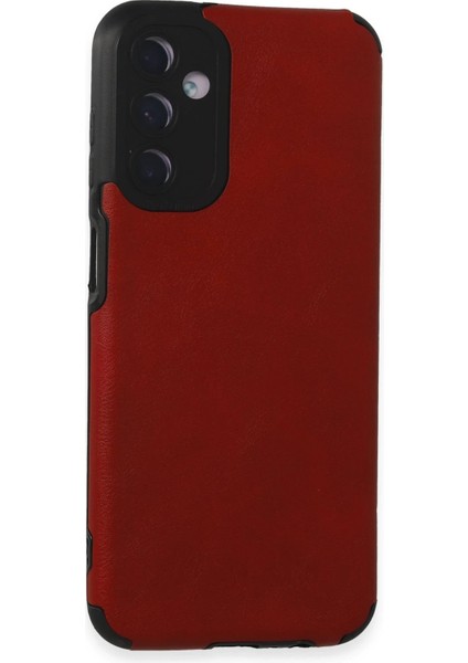 Samsung Galaxy M14 5g Kılıf Loop Deri Silikon - Kırmızı - SUAT5918-3708