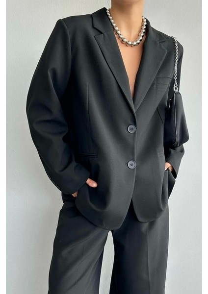 Oversize Ceket - Siyah fırsatları