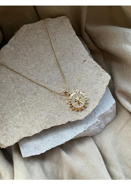 Taşlı ve Yıldız Uçlu Kolye fiyatları