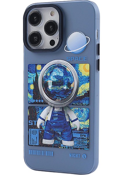 iPhone 14 Pro Kılıf Prada Desenli Kapak - Prada Mavi - 1 - SUAT6468-6573 fiyatları