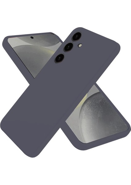 Samsung Galaxy A56 Kılıf First Silikon - Gri - SUAT7630-8157