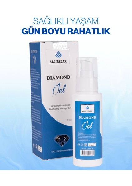 Diamond Nemlendirici Soğutucu ve Isıtıcı Masaj Jeli