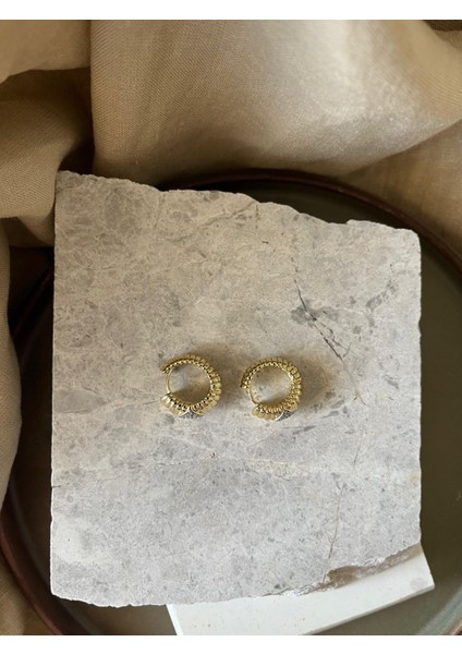 Sıralı Taşlı Küpe modelleri