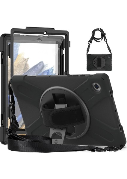Samsung Galaxy Tab A9 Plus Kılıf Amazing Tablet Kapak - Siyah - SUAT2450-3038