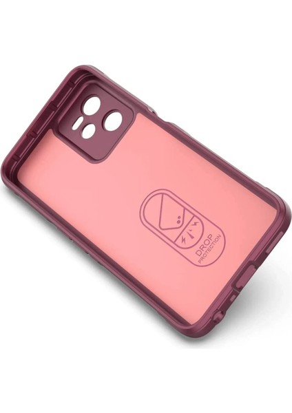 Realme C35 Kılıf Optimum Silikon - Bordo - SUAT7615-2234 fırsatları