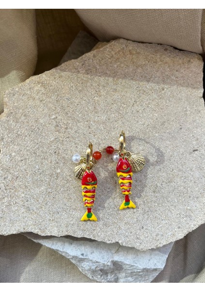 Balıklı Küpe modelleri