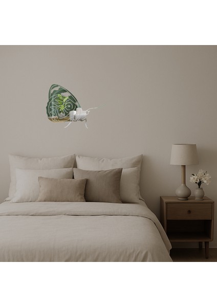 Kelebek Figürlü Modern Duvar Aynalı Tablosu - SUAT6611-6508 fiyatları