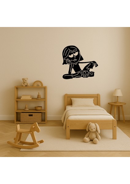 Tembel Kız Dekoratif Tablo - SUAT3221-6019 modelleri