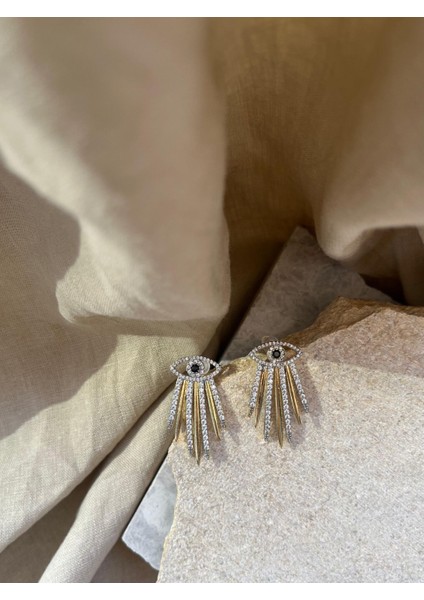 Gözlü Taşlı Küpe fiyatları