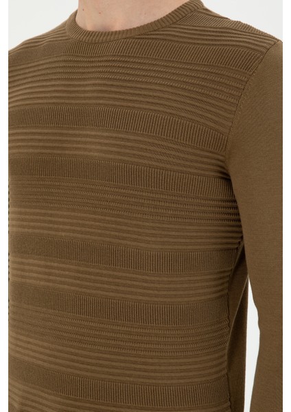 Erkek Haki Kazak /Triko 50297064-VR027