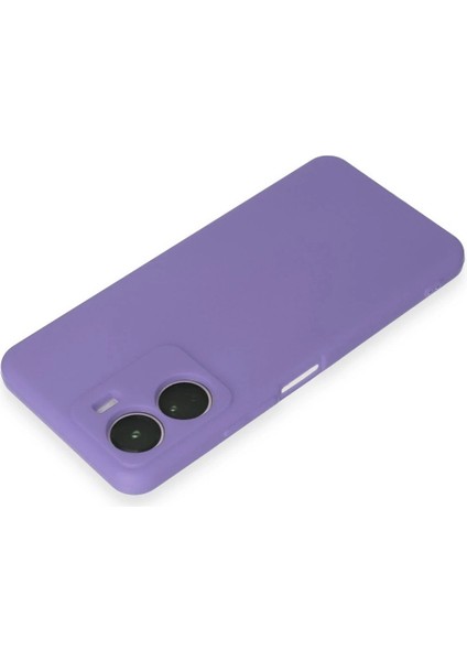 Vivo Y16 Kılıf First Silikon - Lila - SUAT1987-7535 modelleri