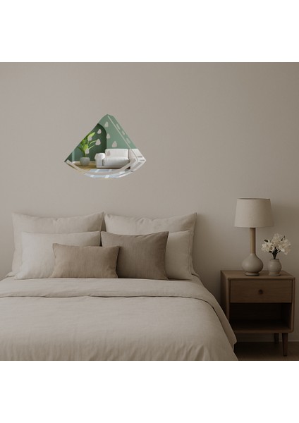 Karpuz Desenli Dekoratif Aynalı Tablo - SUAT7533-3462 fiyatları