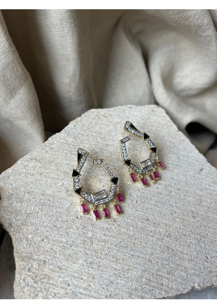 Taşlı Küpe modelleri